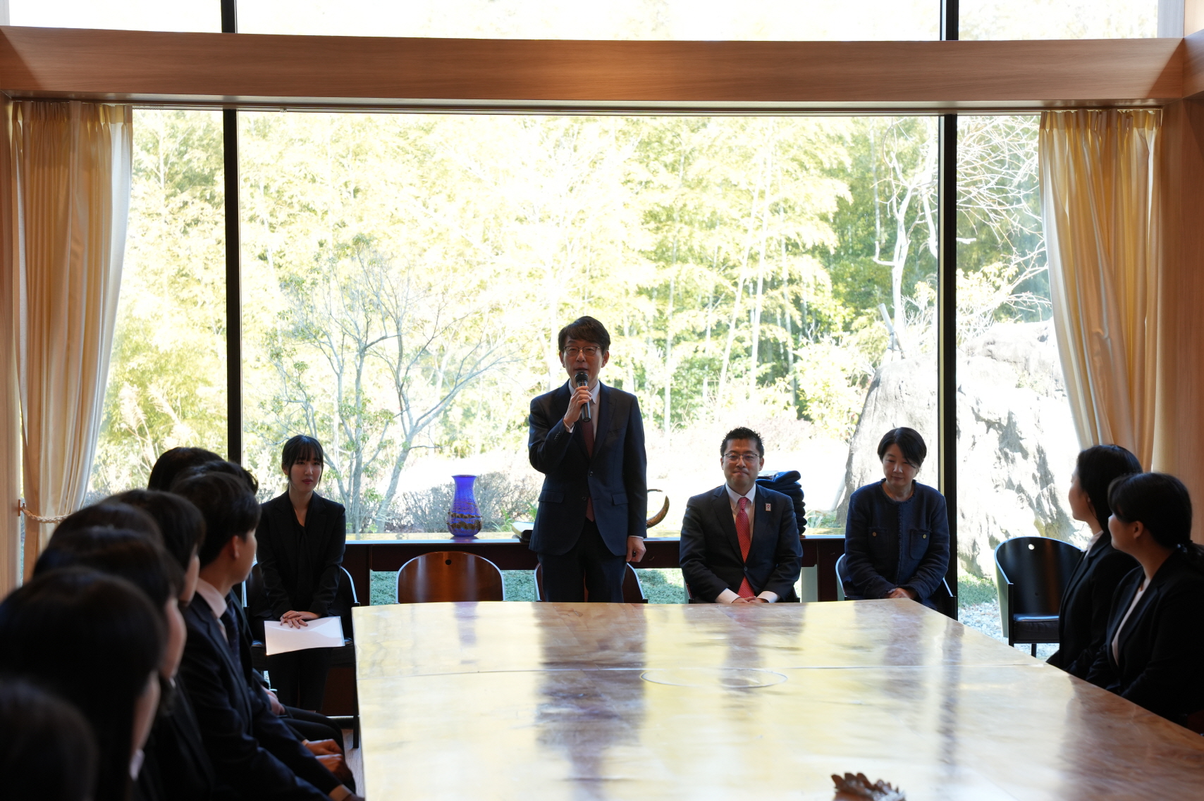 신한금융 GYC 일본 과정 연수생 입교식 참석