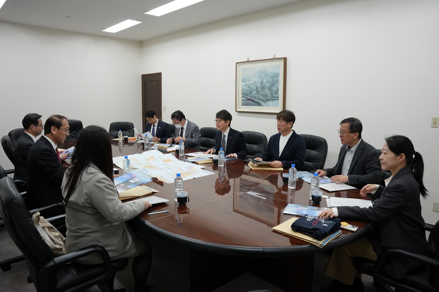 고베공항 한･︎일 노선 취항 관련 준비 활동